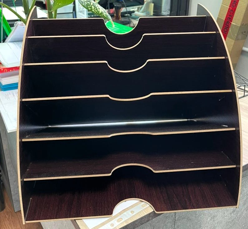 Лоток горизонтальный деревянный на 6 секций (КИТАЙ)